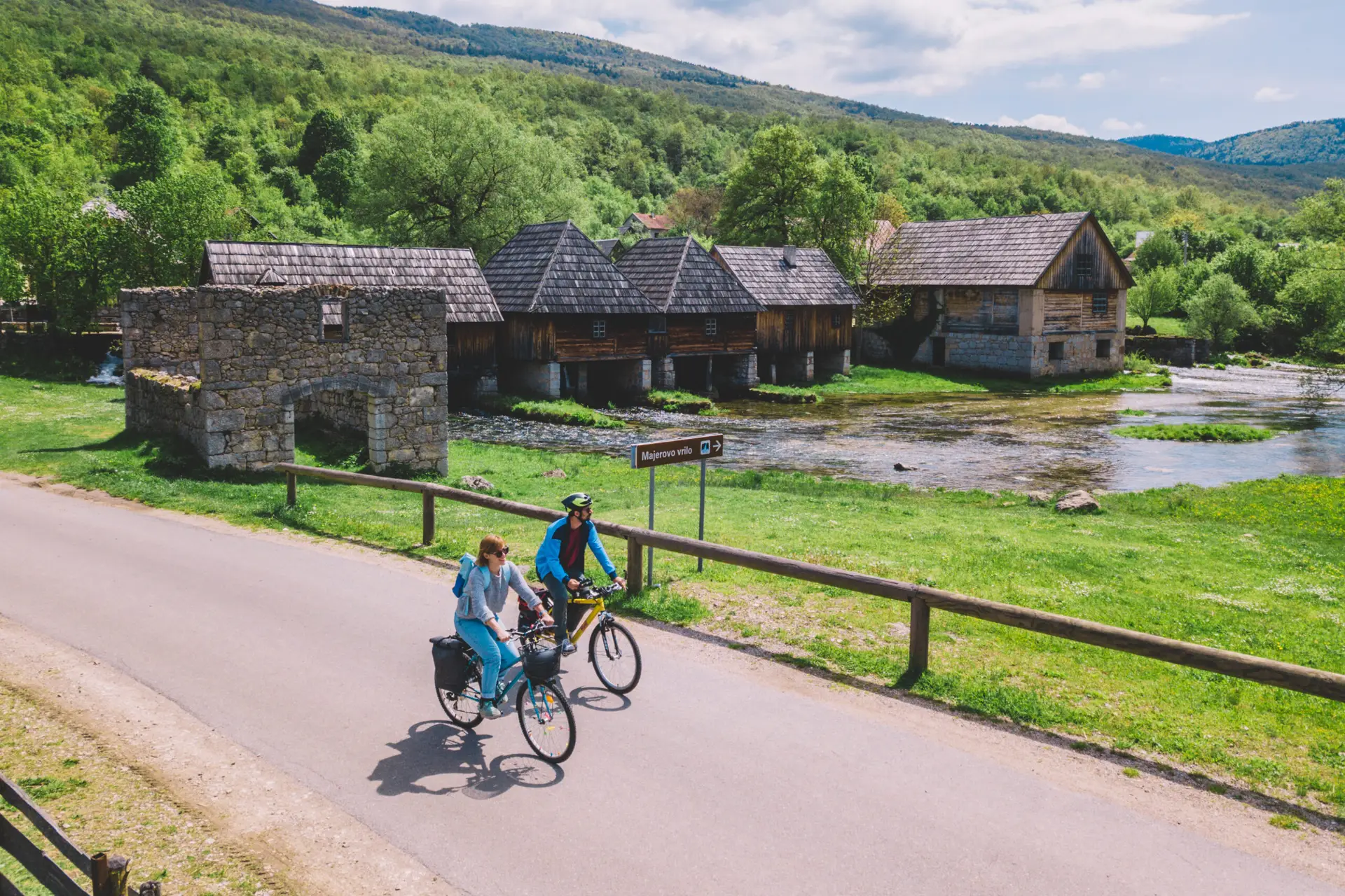 ... oder die Inseln und Dörfer über hervorragende Radwege entdecken.